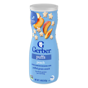 Gerber Peach Puffs 42g