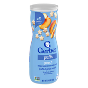 Gerber Peach Puffs 42g