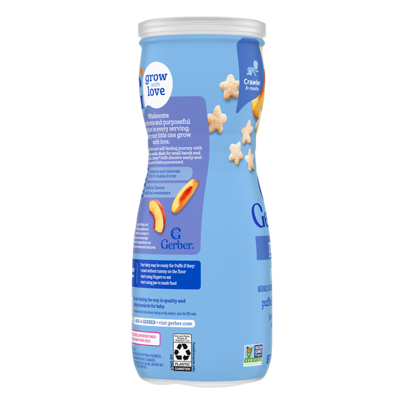 Gerber Peach Puffs 42g