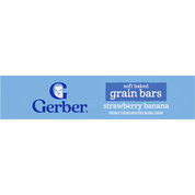 Gerber Soft Baked Grain Bars Strawberry Banana 156g