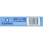 Gerber Soft Baked Grain Bars Strawberry Banana 156g