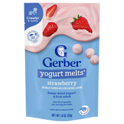 Gerber Strawberry Yogurt Melts 28g