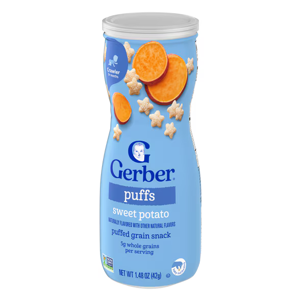Gerber Sweet Potato Puffs 42g