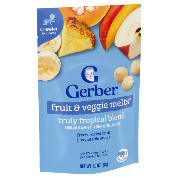 Gerber Truly Tropical Blend Melts 28g