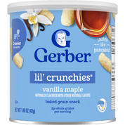 Gerber Vanilla Maple Lil’ Crunchies 42g