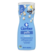 Gerber Vanilla Puffs 42g