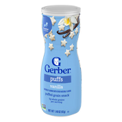 Gerber Vanilla Puffs 42g