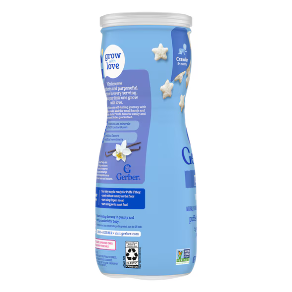 Gerber Vanilla Puffs 42g