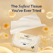 Hoppi Baby Tissue  Pack - 120's (Single Pack)