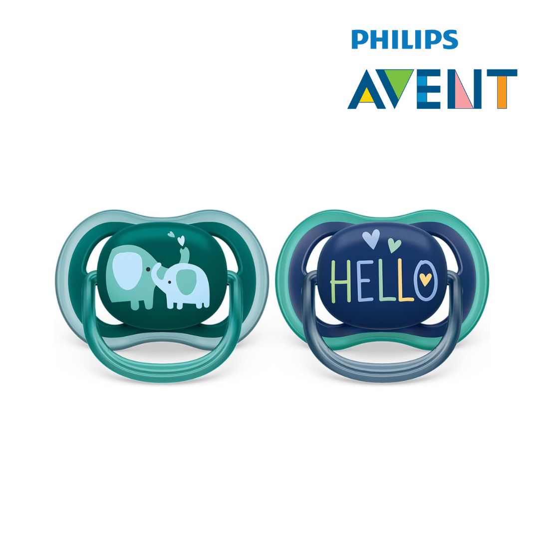 Philips Avent Soother Air 18M+ Boy Deco18 X2 - Astra Family