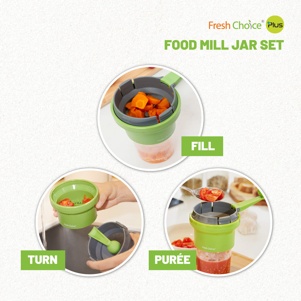 Fresh Choice Food Mill Set - Astra Family