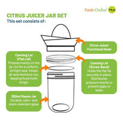 Fresh Choice Citrus Juicer Set - Astra Family