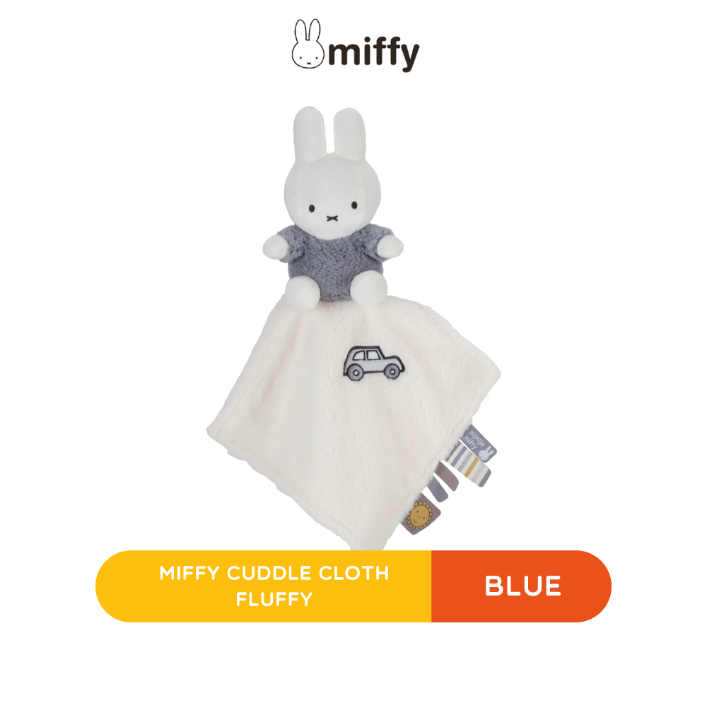 MIFFY CUDDLE CLOTH FLUFFY BLUE