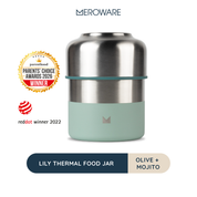 MEROWARE LILY THERMAL FOOD JAR