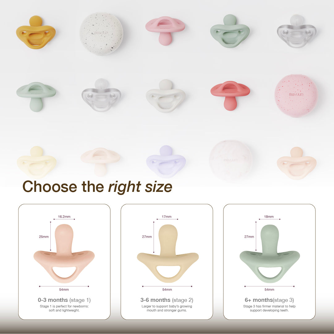 Moyuum All Silicone Pacifier Level 2