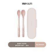 Moyuum Baby Food Spoon Set with Case