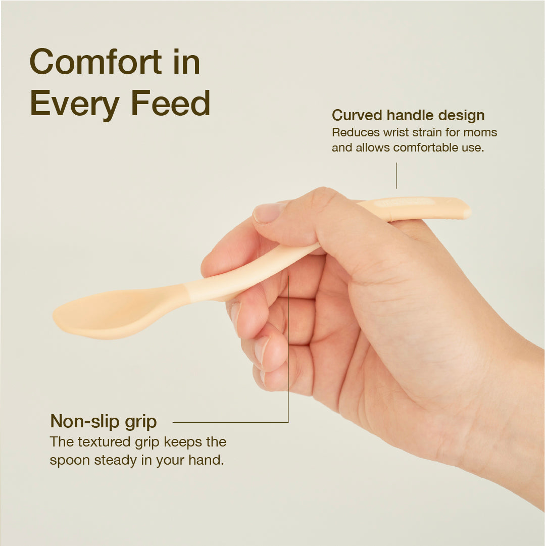 Moyuum Baby Food Spoon Set with Case