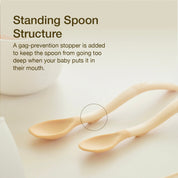 Moyuum Baby Food Spoon Set with Case