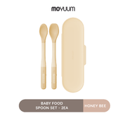 Moyuum Baby Food Spoon Set with Case
