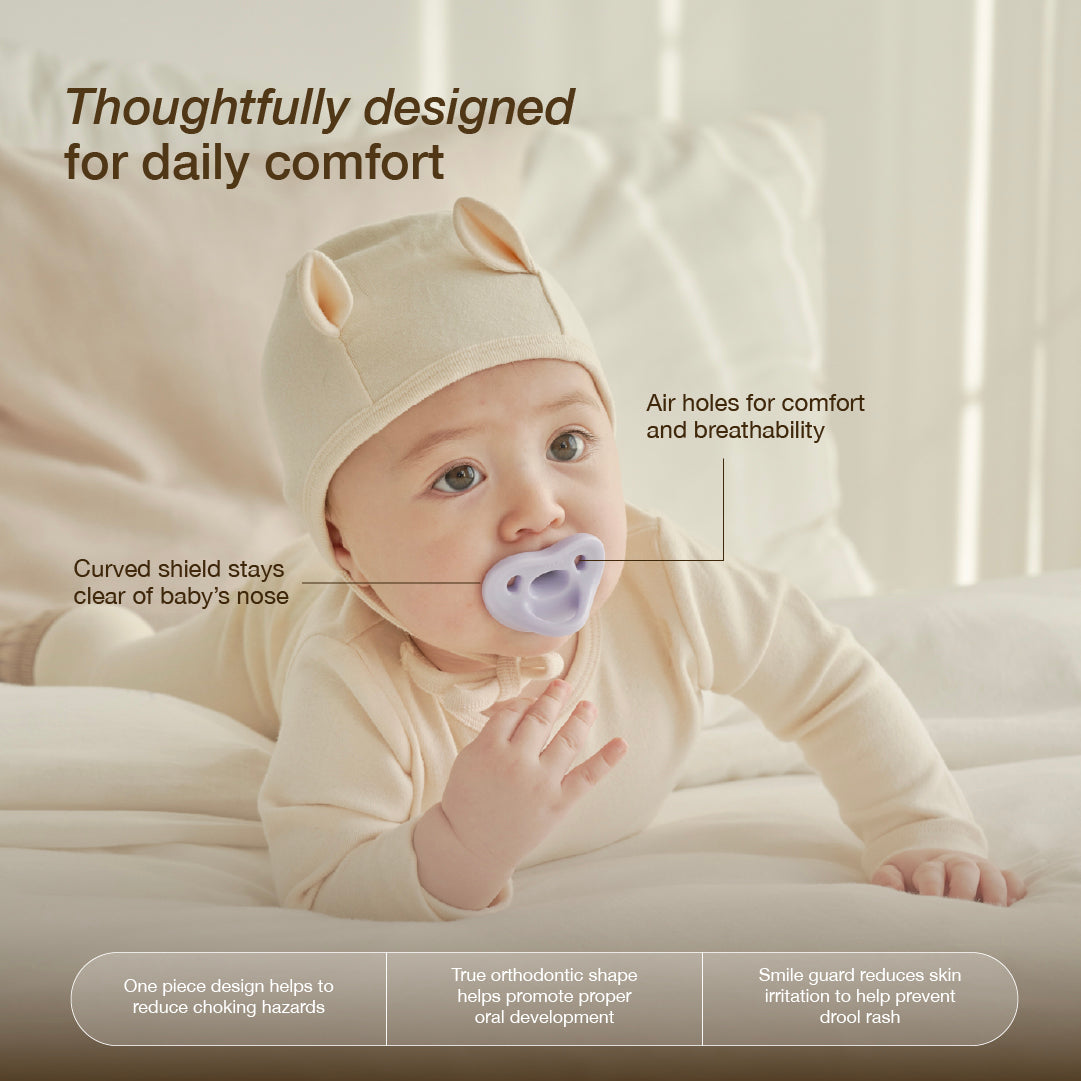 Moyuum All Silicone Pacifier Level 1