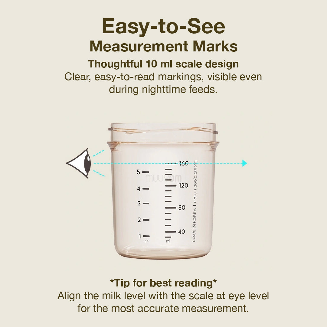 Moyuum PPSU mov.aaBaby bottle we-see (mint)