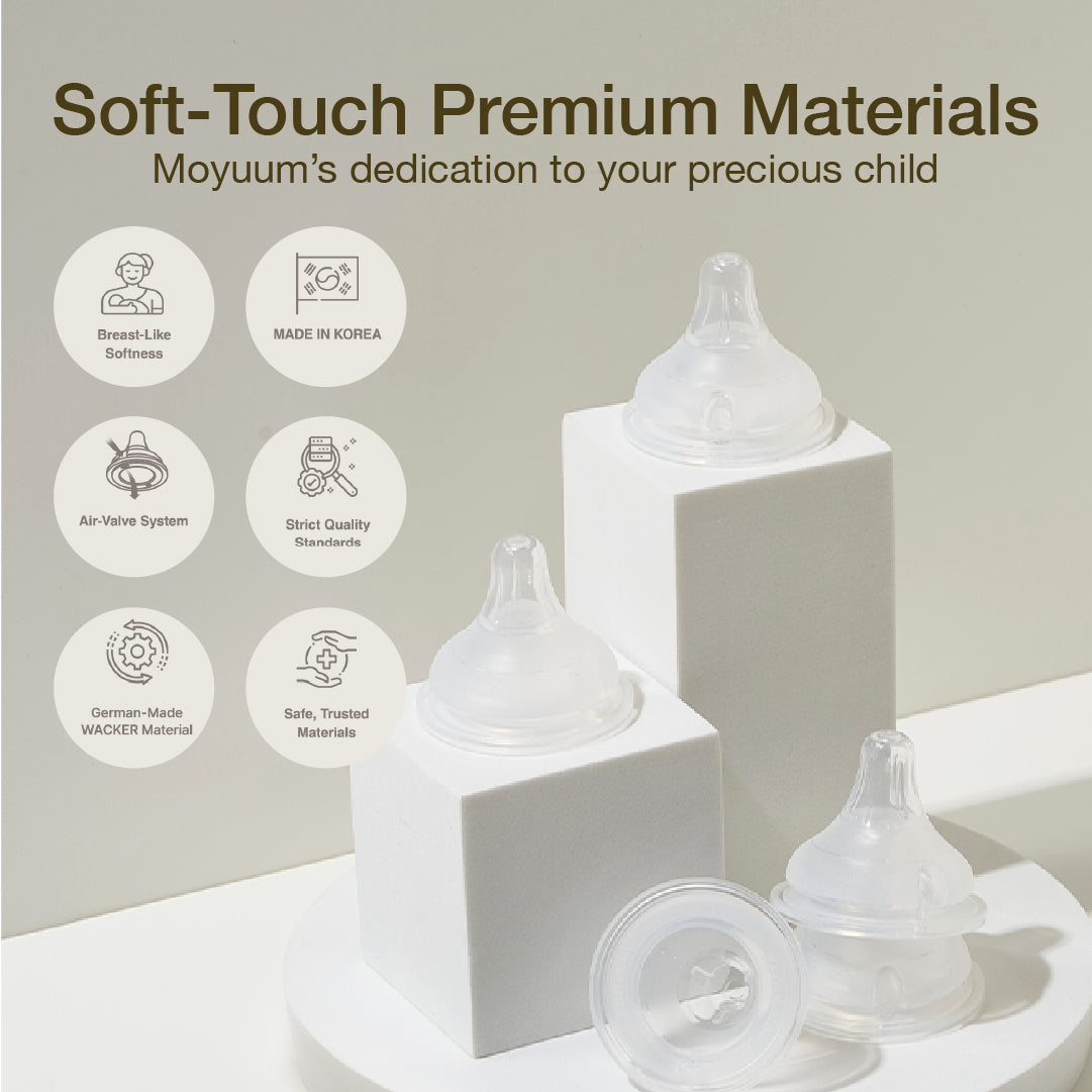 Moyuum NEW REAL FIT Nipple Level 1-4