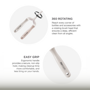 Moyuum Silicone Bottle & Nipple Brush Set