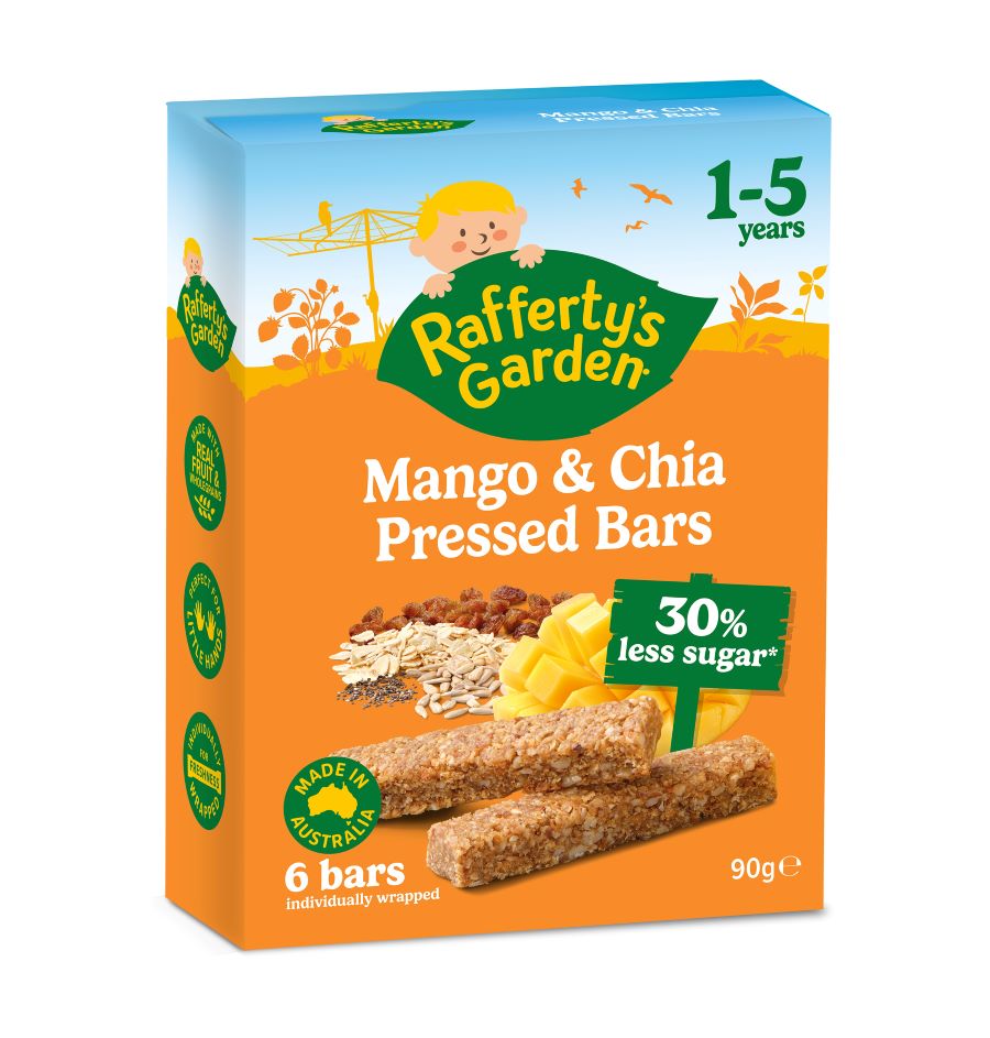Mango & Chia Pressed Bars