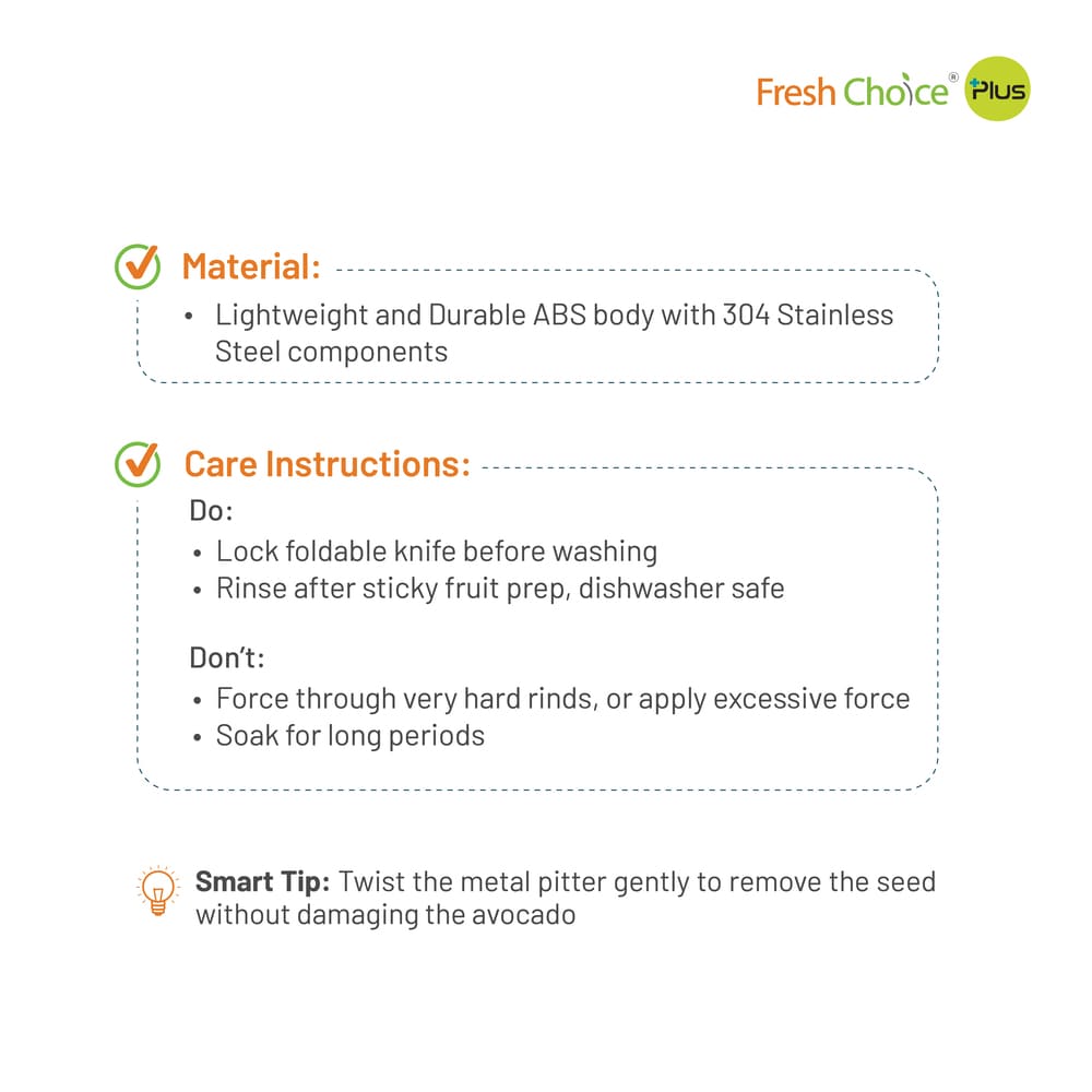 Fresh Choice Multi Fruit and Veggie Tool