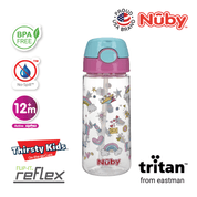 Nuby Printed Tritan Flip-it Active Bottle (18oz/532ml)