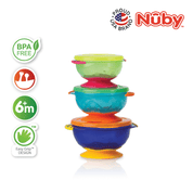 Nuby Stackable Suction Bowl