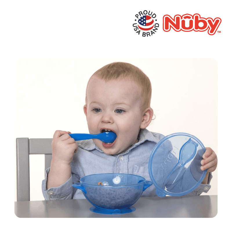 Nuby Easy Go Suction Bowl & Spoon