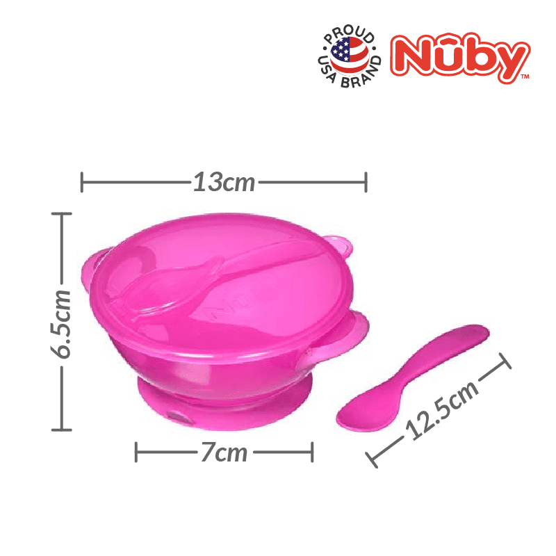 Nuby Easy Go Suction Bowl & Spoon