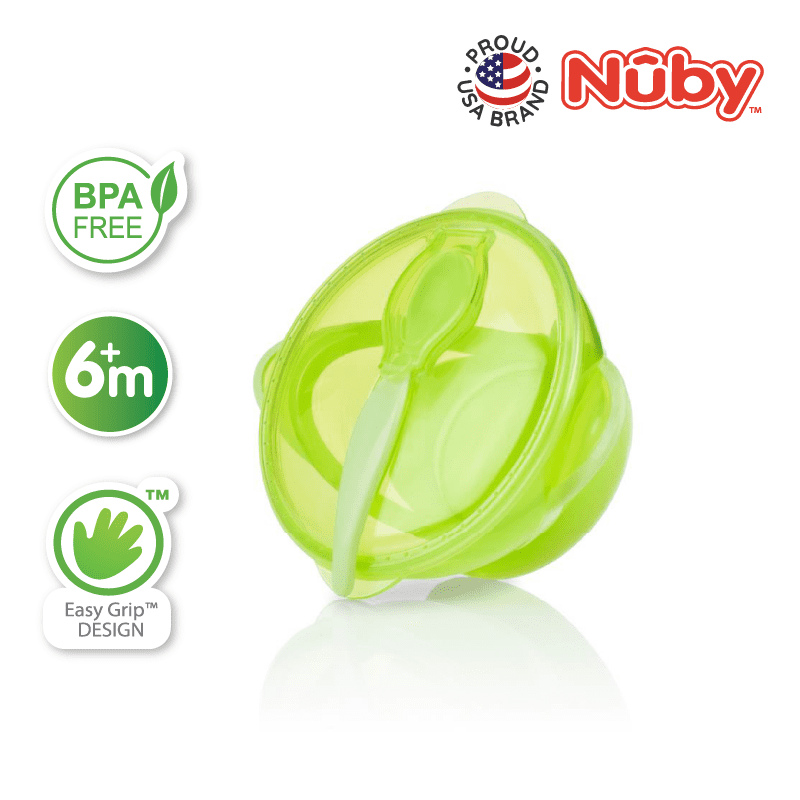 Nuby Easy Go Suction Bowl & Spoon