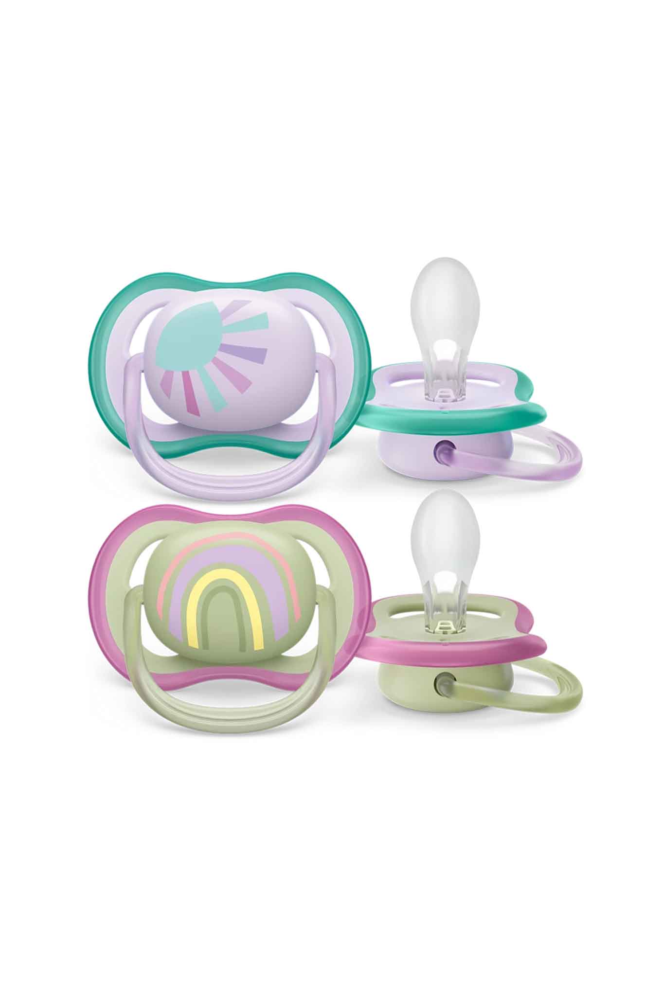 Philips Avent Soother Air 0-6M Girl X2 - Astra Family