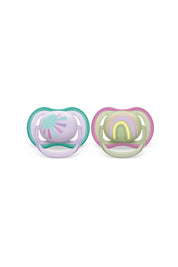 Philips Avent Soother Air 0-6M Girl X2 - Astra Family