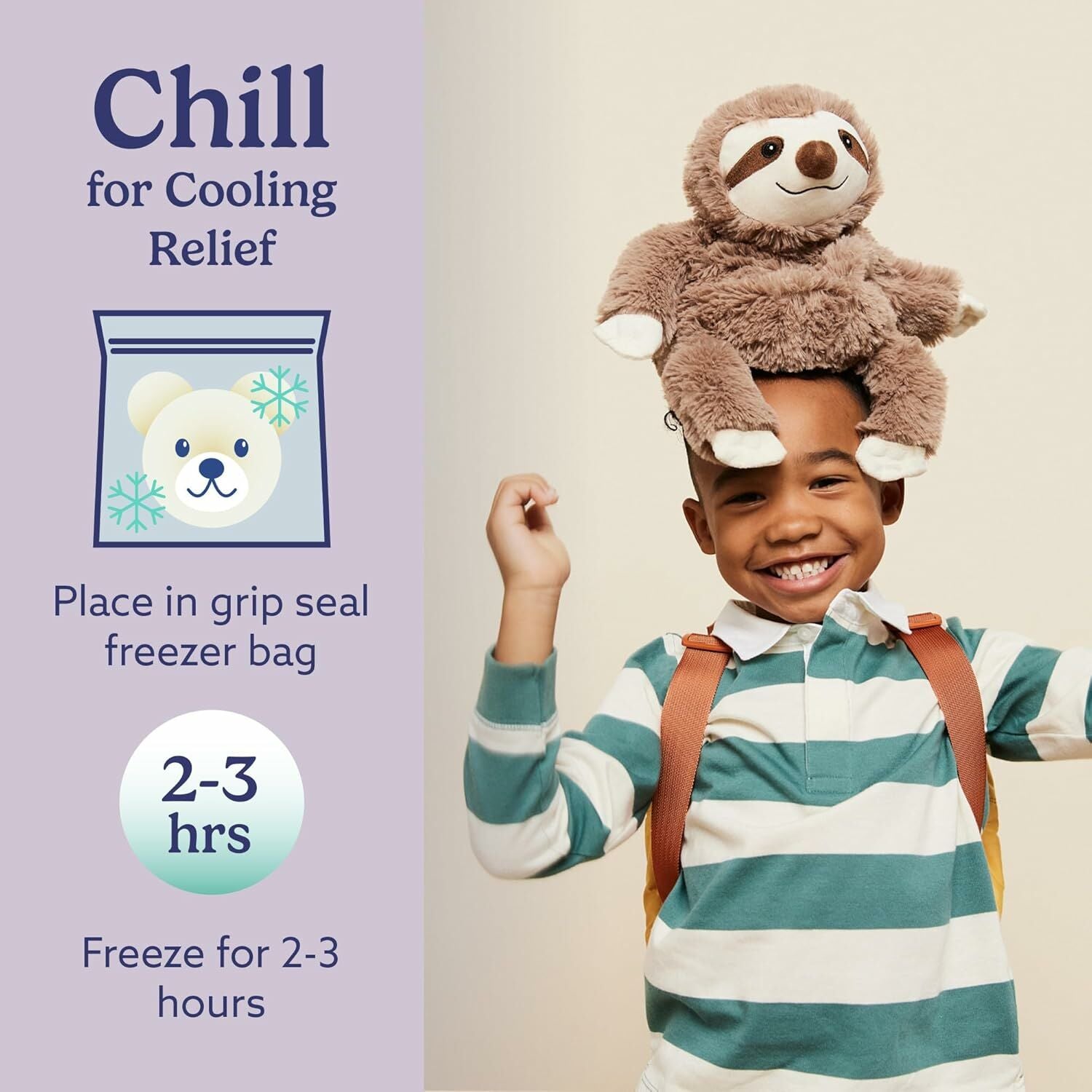 WARMIES Regular Marshmallow Sloth