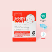 Wet Cleaning Cotton 30 sachets (60 pcs)