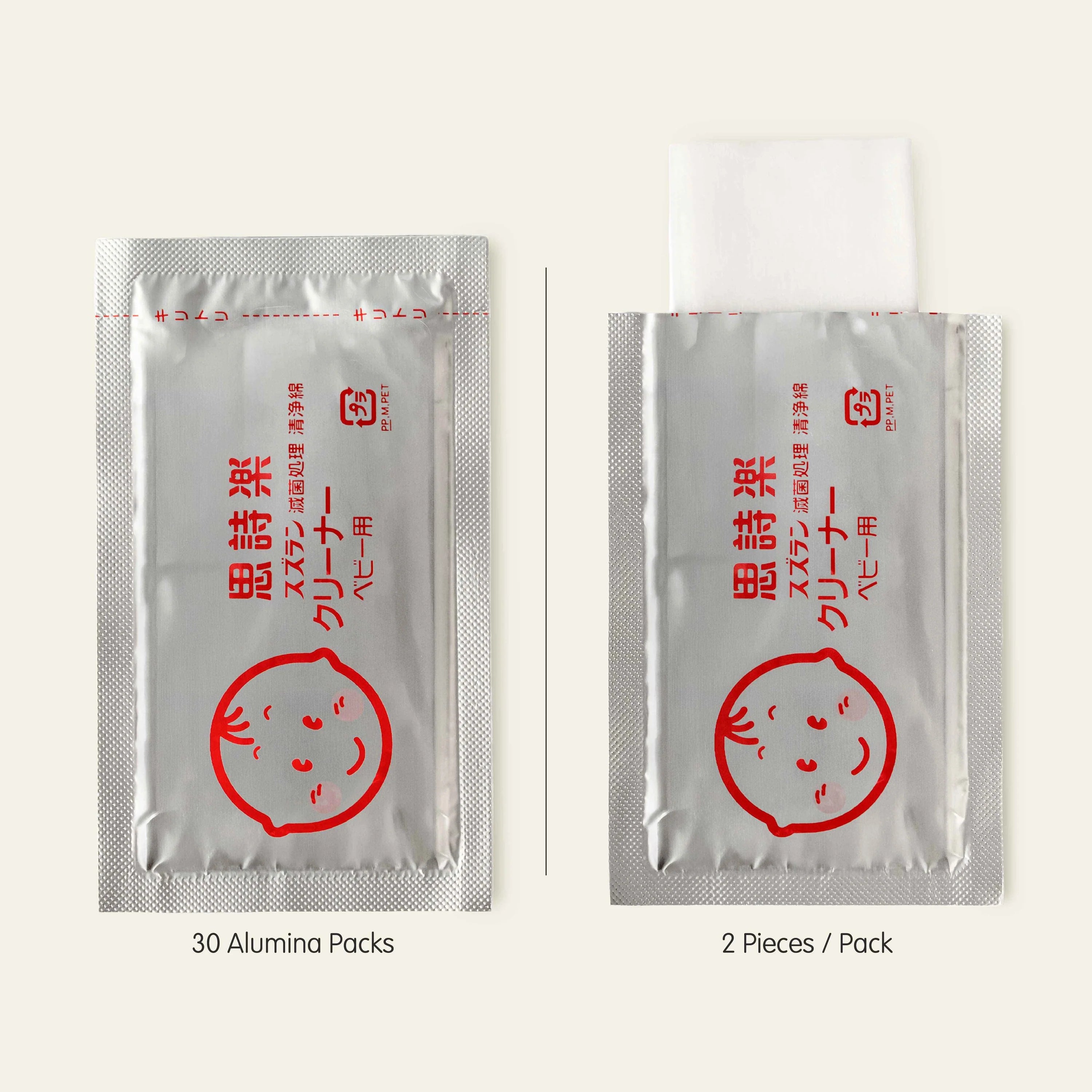 Wet Cleaning Cotton 30 sachets (60 pcs)