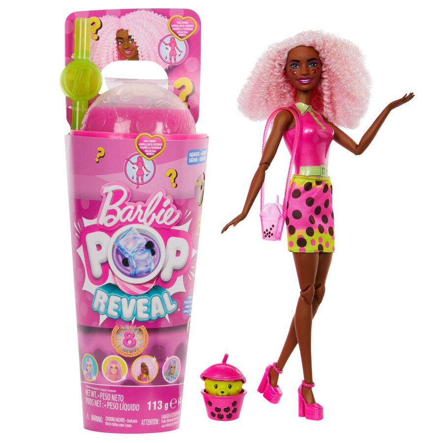 Fisher-Price BRB Pop Reveal Barbie Boba Series Asst - Astra Family