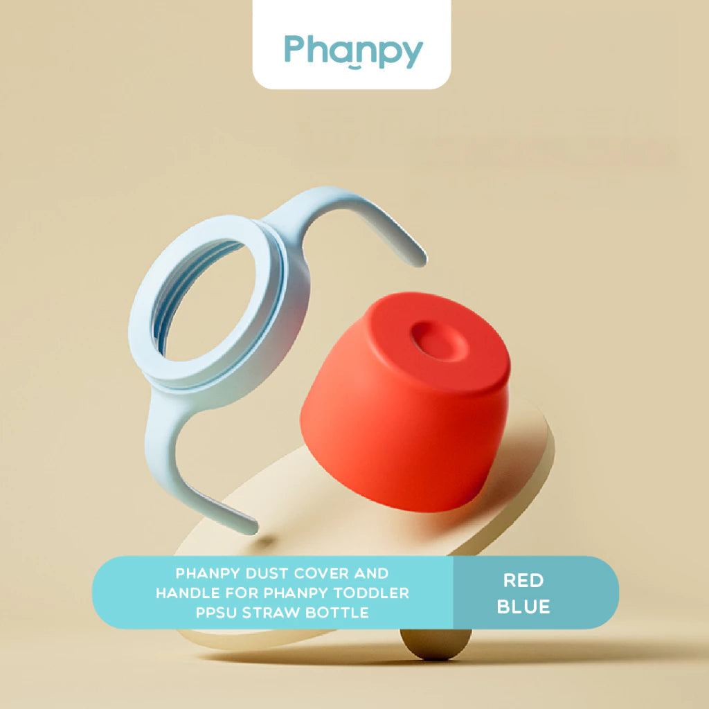 Phanpy Dust cover + Handle for Phanpy Toddler PPSU Straw Bottle