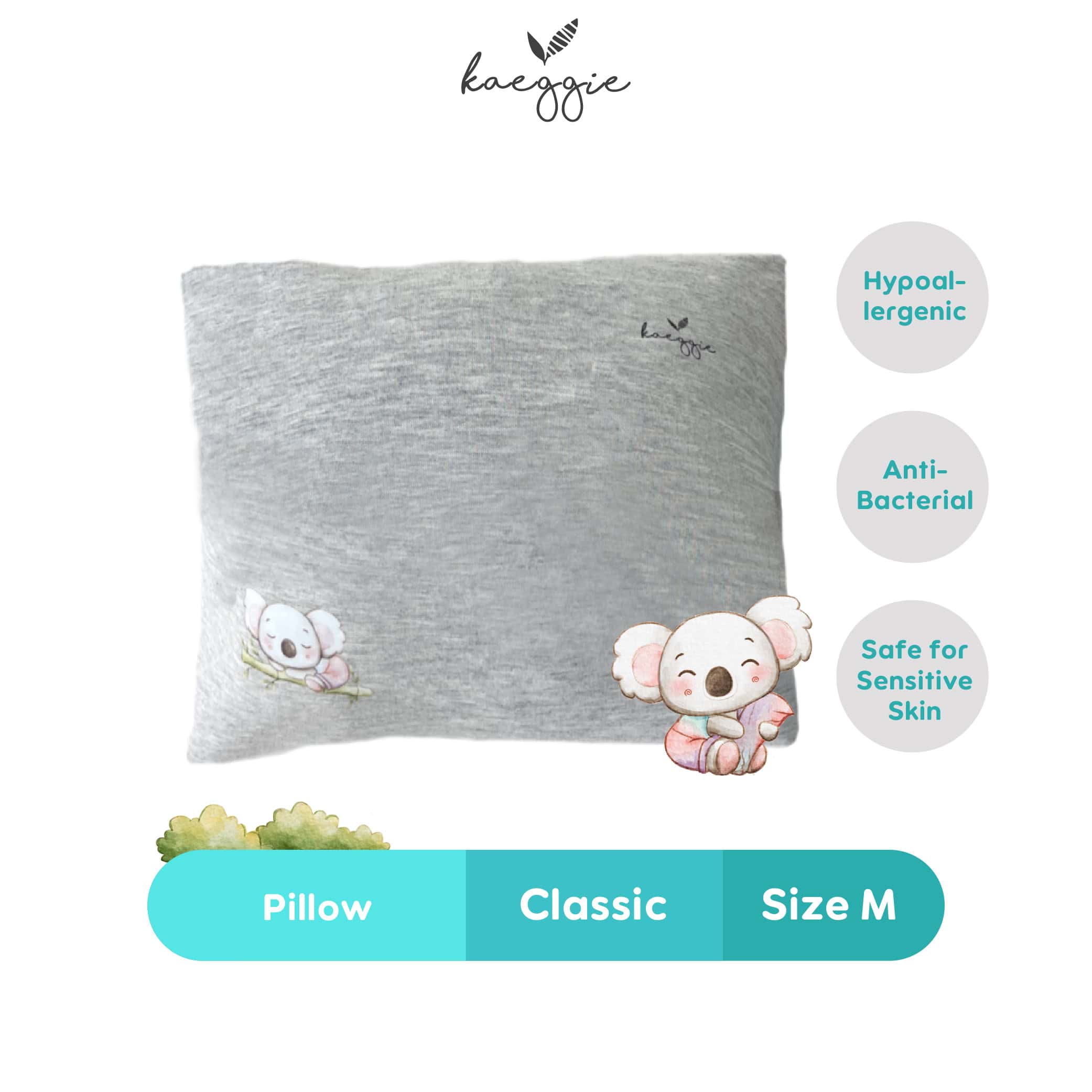 KAEGGIE Organic Bamboo Pillow