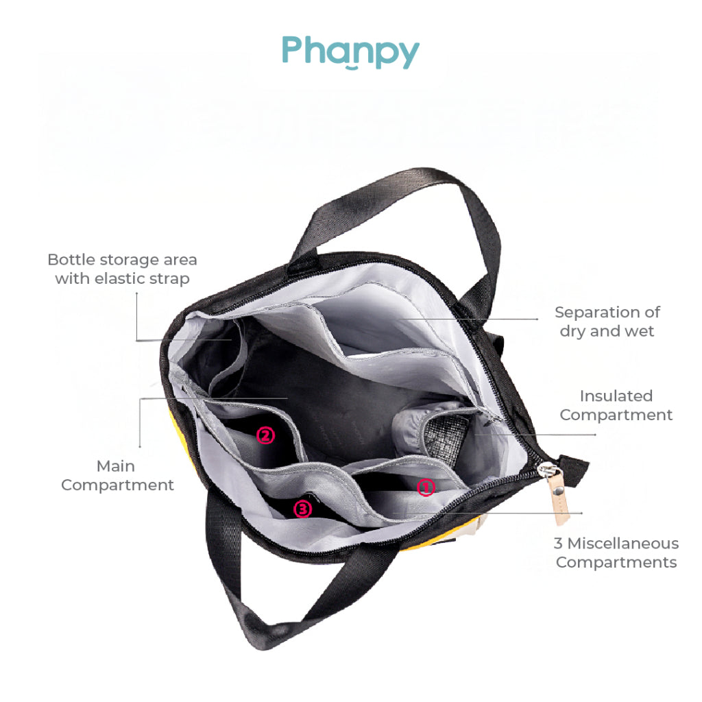 Phanpy Yiyan Backpack Mom Bag
