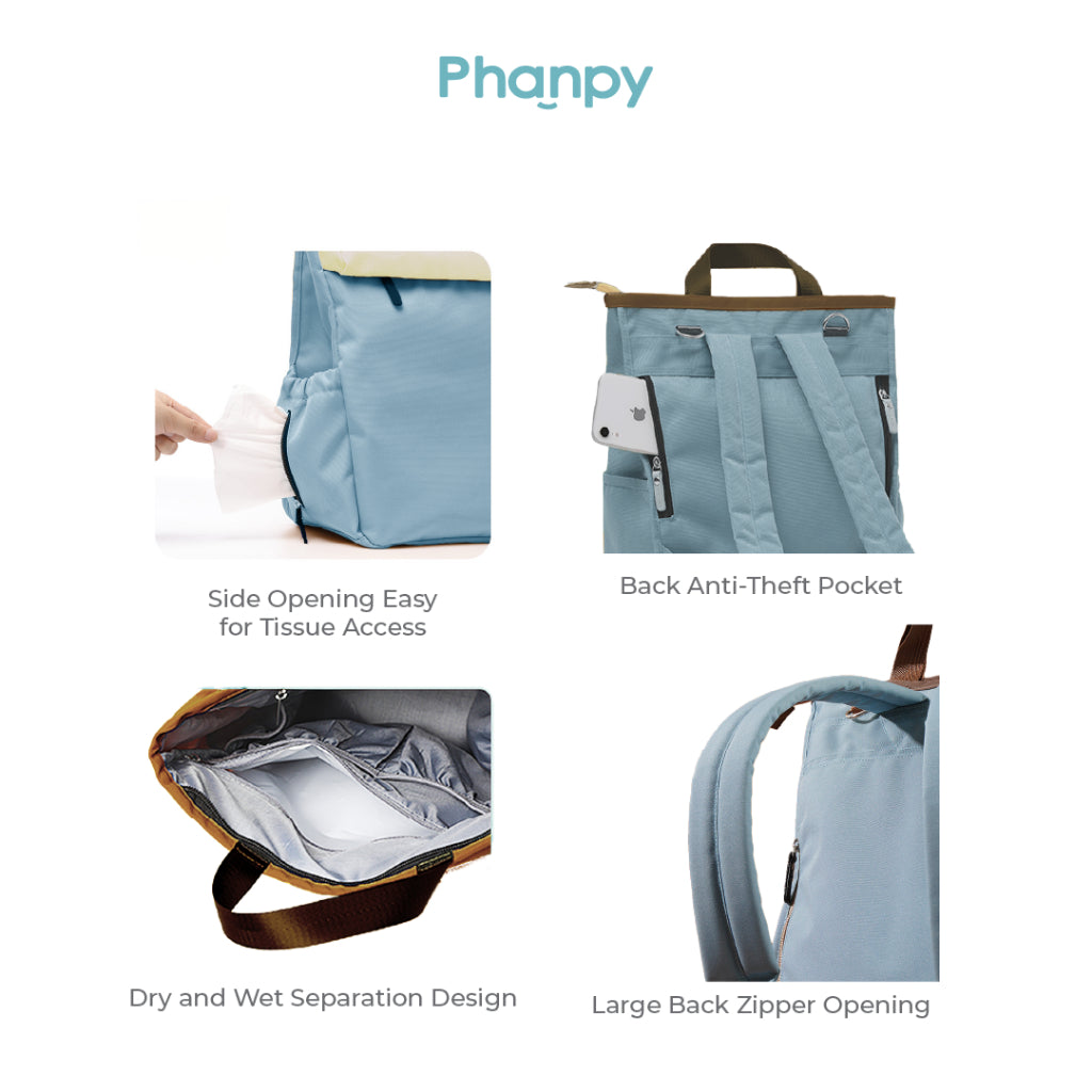 Phanpy Yiyan Backpack Mom Bag