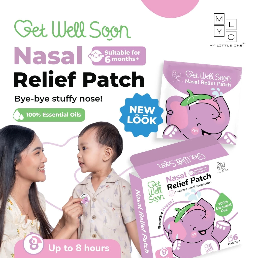 MYLO BREATHE HAPPY NASAL RELIEF PATCH (6/BOX)