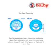 Nuby Insulated Cup WT New Sipper Top (1 Pack/9oz/270ml)