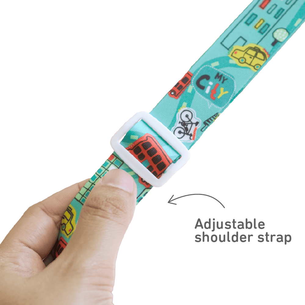 Nuby Bottle Strap - City Design