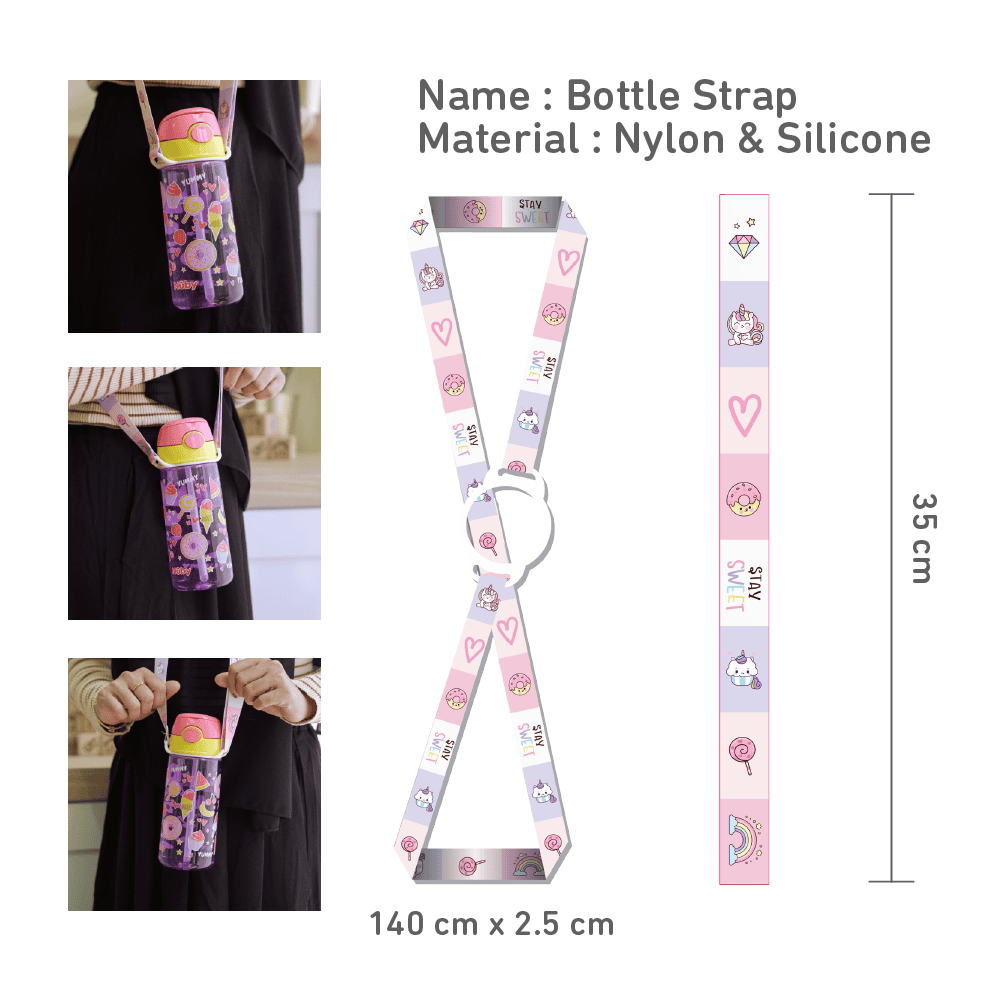 Nuby Bottle Strap - City Design