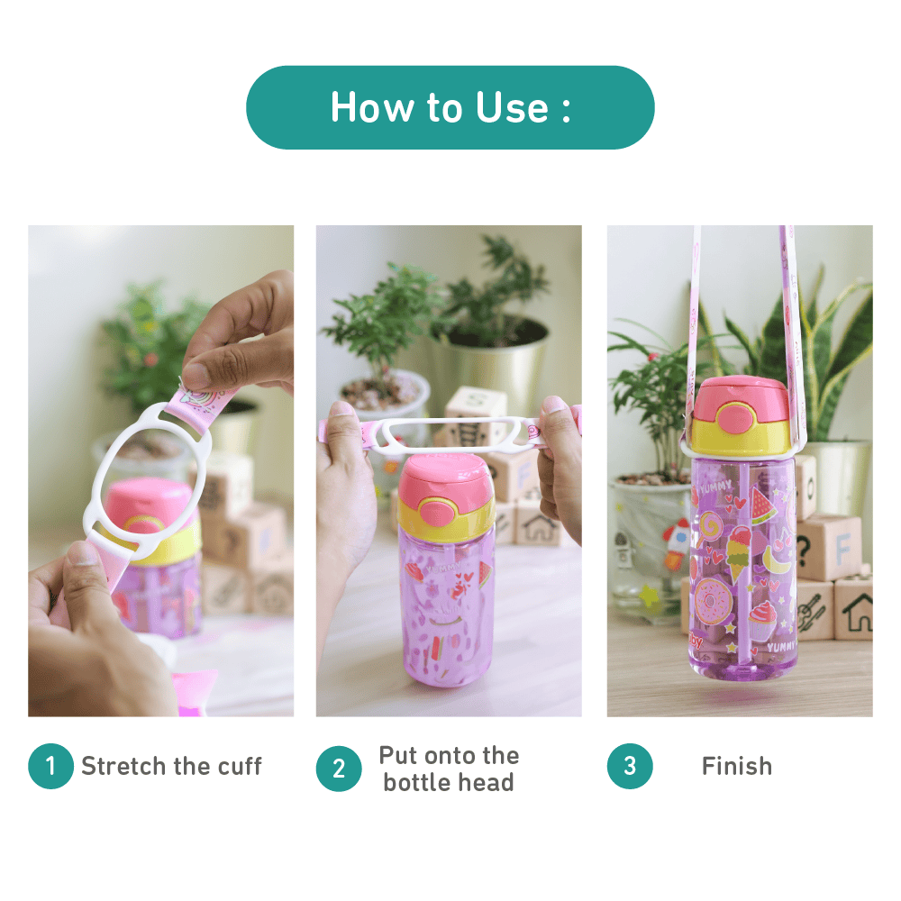 Nuby Bottle Strap - City Design
