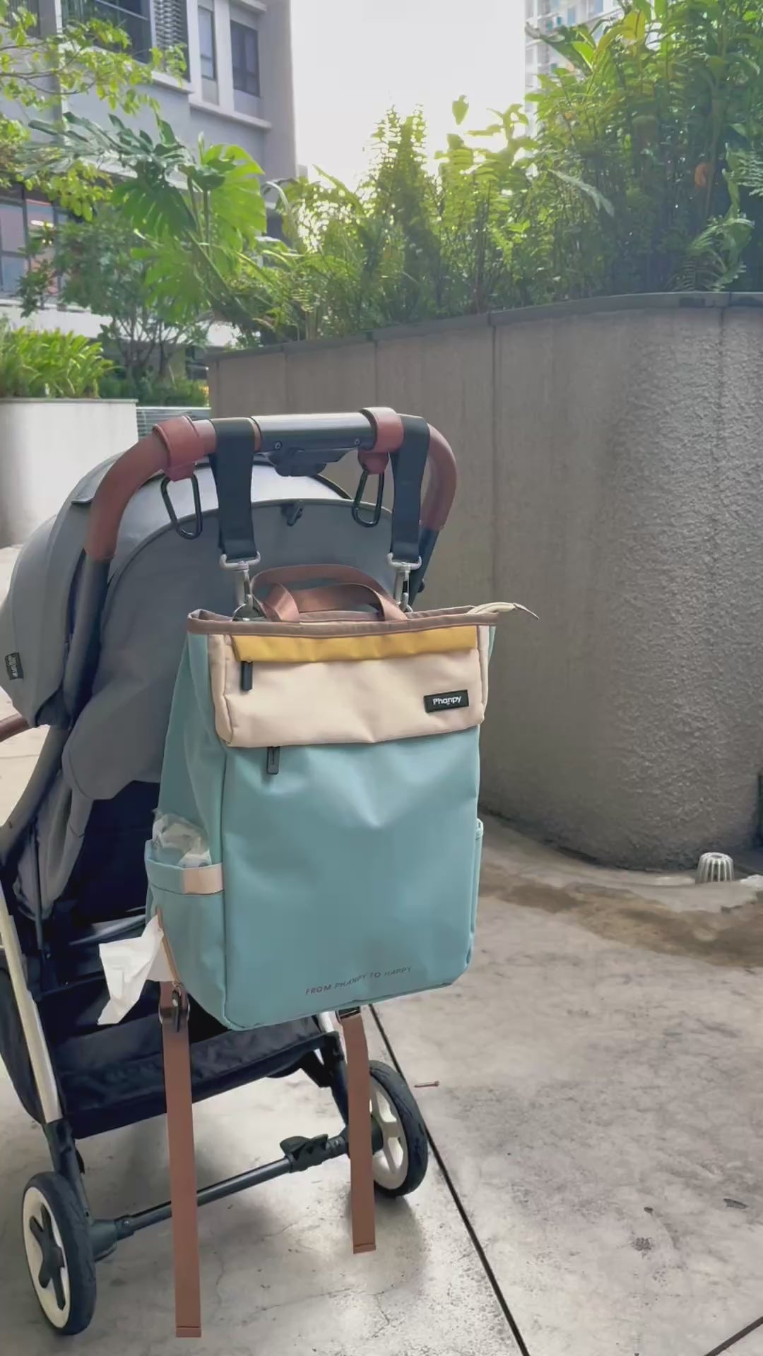 Phanpy Yiyan Backpack Mom Bag